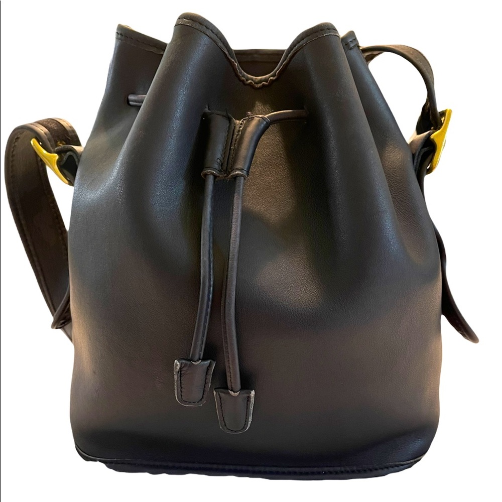 Vintage Coach Drawstring Bag